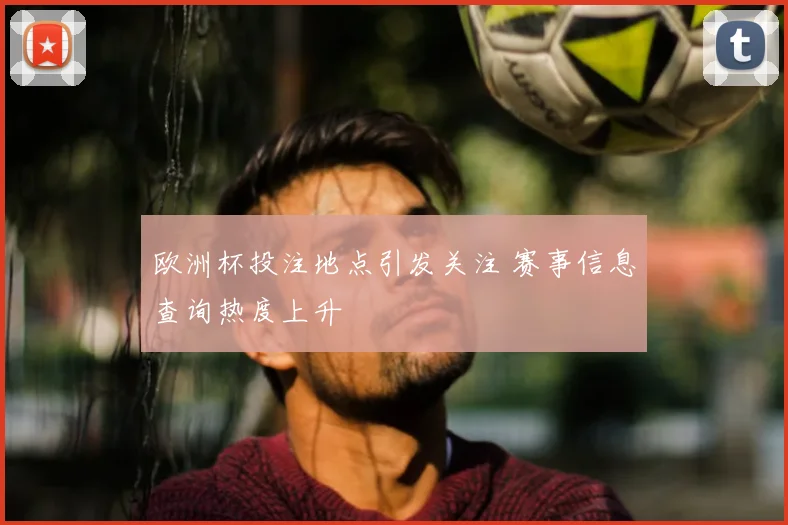 欧洲杯投注地点引发关注 赛事信息查询热度上升