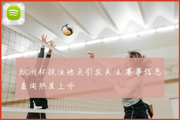 欧洲杯投注地点引发关注 赛事信息查询热度上升