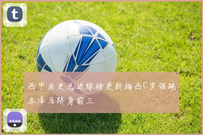 西甲历史总进球榜更新梅西C罗领跑本泽马跻身前三